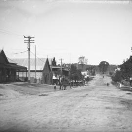 Bowraville's High Street, 2 August 1922
