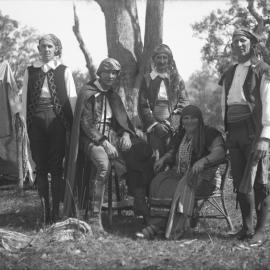 Mrs. Franklin's Orchestra in gypsy costume, 6 October 1924