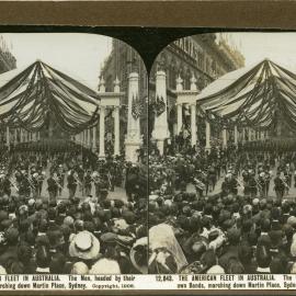 The American Fleet at Martin Place, 1908 