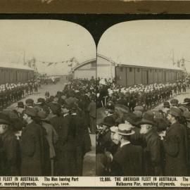 The American Fleet at Port Melbourne, 1908