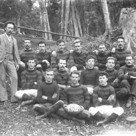 Beacon Mine football team, c. 1898