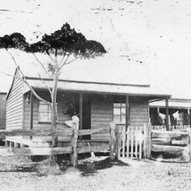Small timber cottage with verandah, c.1912