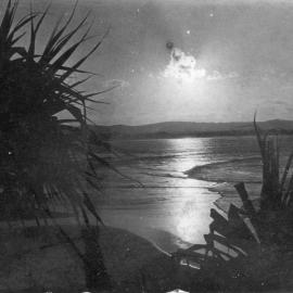 Moonlight and beach scene, c.1912