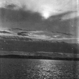 Moonlight over the ocean, c.1912