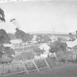 The Victoria Hotel and view to the Nambucca River, c.1925