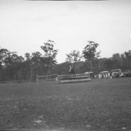 Showjumping at the Coffs Harbour Showground, 25 January 1923