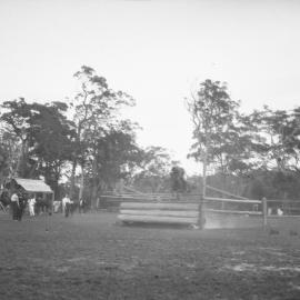 Showjumping at the Coffs Harbour Showground, 25 January 1923