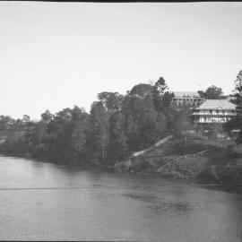 View from Kempsey Bridge, 29 July 1923