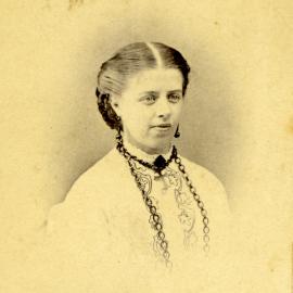 Portrait of a woman, c.1875