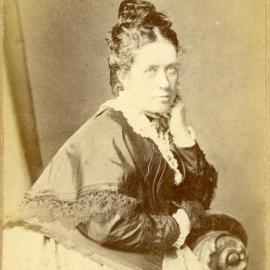 Portrait of a woman, c. 1874