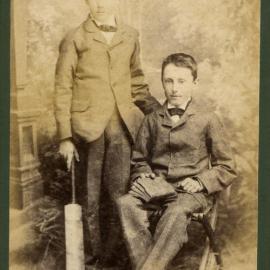Portrait of two lads, c. 1881