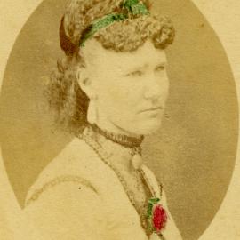 Portrait of a woman, c.1871