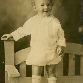 Portrait of wee Jock, 1 December 1919