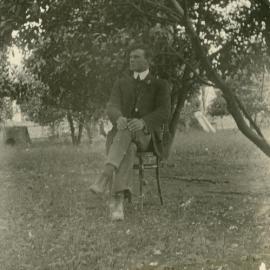 Portrait of a seated man, c.1900