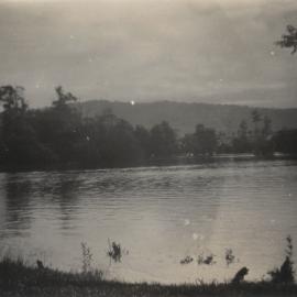 Orara River in flood, February 1937