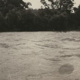 Orara River in flood, early 1956