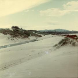 Start of road works at Park Beach, January 1969