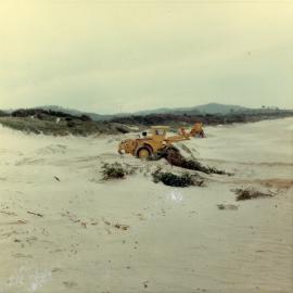 Sand dune reclamation work near Coffs Creek, January 1969