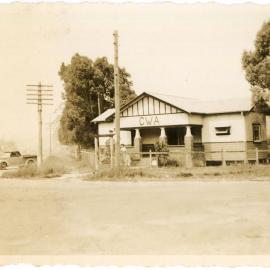 C.W.A. rest rooms on the corner of Grafton and Vernon Streets, c. 1950 