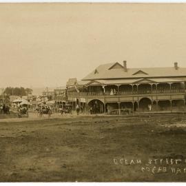 The Pier Hotel on Ocean Street in the Jetty township, c. 1910 