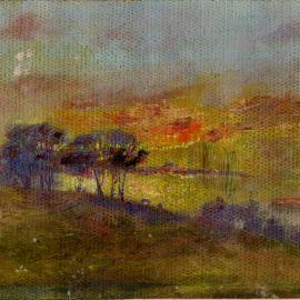 An original minature painting by Grace Hoy, 1910