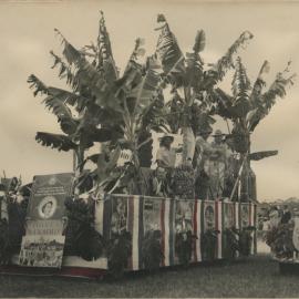 Banana Growers Federation Float at the Coronation Day Procession, 2 June 1953 
