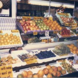 In the Tropical Fruit Shop at the Big Banana, 1970s