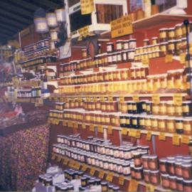 Displays at the Tropical Fruit Shop in the Big Banana, 1970s