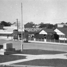 ANZAC Park beside the Pacific Highway, 1950s
