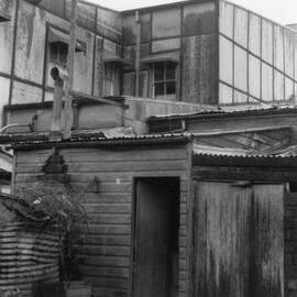 The rear of many High Street premises left much to be desired