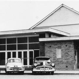 Vernon Street frontage of the School of Arts, c.1953