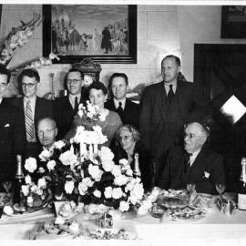 Celebrating the Golden Wedding Anniversary of Patrick and Barbara Fowler, 4 December 1946 