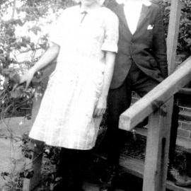 Betty with her brother Bill Fowler, c.1910 