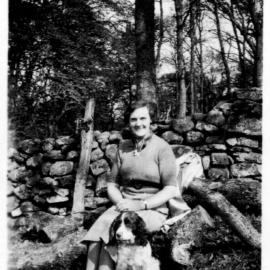 Jess Nicol in Scotland, late 1930s