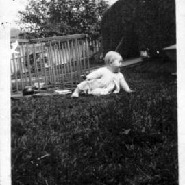 Barbara Fowler at Edinburgh Street, 1940s