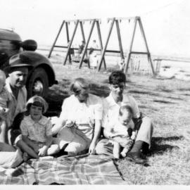 At Morgo Street park, 1941 