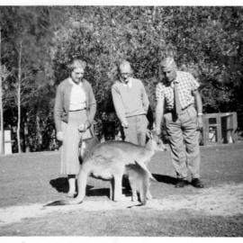 Jimmy and Forrest Fowler with Allan McKean, 1950s 