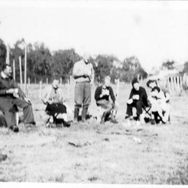 Nicol family and friends, 1950s