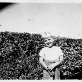 Hugh Nicol at Solitary Street, c.1945 