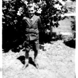 Student Hugh Nicol, 1950s 