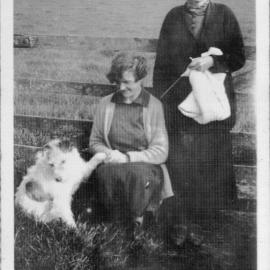 Jess Nicol and her mother Barbara Nicol in Scotland, 1920s