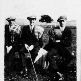 Alex with Robert and David Nicol, 1910s