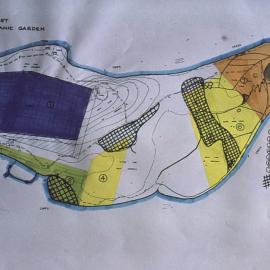 Map of past allotments at the proposed North Coast Regional Botanic Garden site
