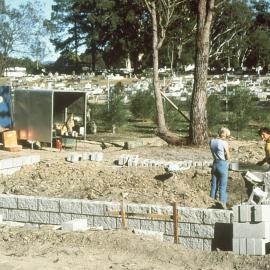 Building the Information Centre at the North Coast Regional Botanic Garden