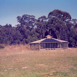 Completed first stages of the glasshouses in the North Coast Regional Botanic Garden