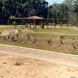Early development of the sensory garden in the North Coast Regional Botanic Garden