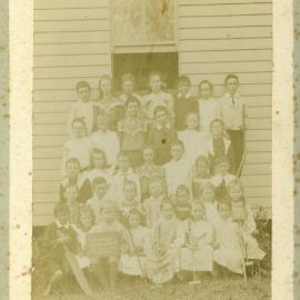 Full assembly at Dunvegan Public School, 3 April 1908 