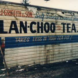 Shop 126 being demolished on First Avenue, 1960s