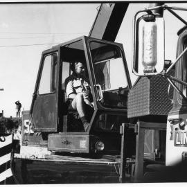 Start of the excavation for the new Sawtell Surf Clubhouse, 1982 