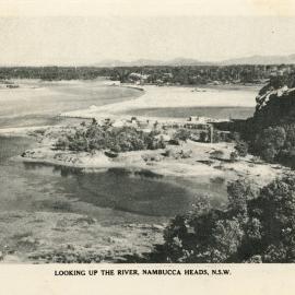 Westerly view of the Nambucca River, 1940s